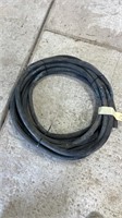 Loose piece black garden hose