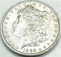 1896 Philadelphia Morgan Silver Dollar