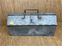 Vintage Galvanized Tool Box