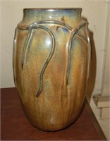 Art Pottery vase signed R. Gerebe 10" tall