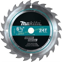 Makita $24 Retail 6-1/2" Circular Saw Blade 24T