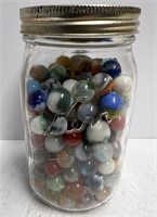 Kerr Quart Jar Full of Marbles!
