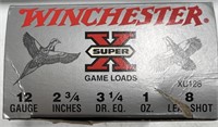 19 Rounds Winchester 12 Gauge #8 Lead Shot Game