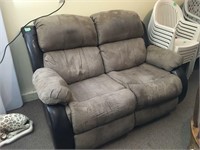 love seat, recliners broke