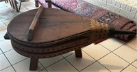 Rare Antique Blacksmith's Bellow's Coffee Table