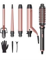 Wavytalk 5 in 1 Curling Iron Set with Curling