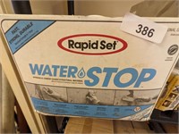Rapid Set Water Stop