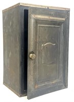 Vintage Tin Single Door Bread Box