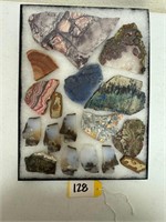 Display Tray with Minerals As Shown 12" x16"