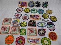 (30)Vintage Boy/Girl Scout etc Patch Lot