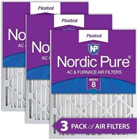 Nordic Pure 16x20x2 (15 1/2 x 19 1/2 x 1 3/4) Plea