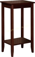 Dorel Tall End Table Brown