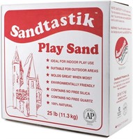 White Play Sand, 25 Pounds