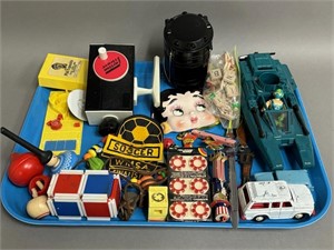 Varied Collection of Toys (Tray Not Included)