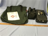 Lot with a Ruger nylon bag, small package of sigh)