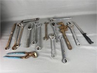 Lot of Misc. Wrenches and Tools