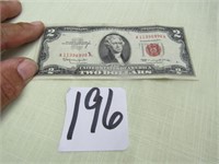 1963 RED SEAL $2 NOTE