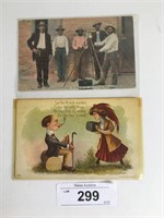 Scarce Lot of Two Post Cards. Camera Related.
