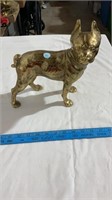 Vintage Hubley cast iron Boston terrier