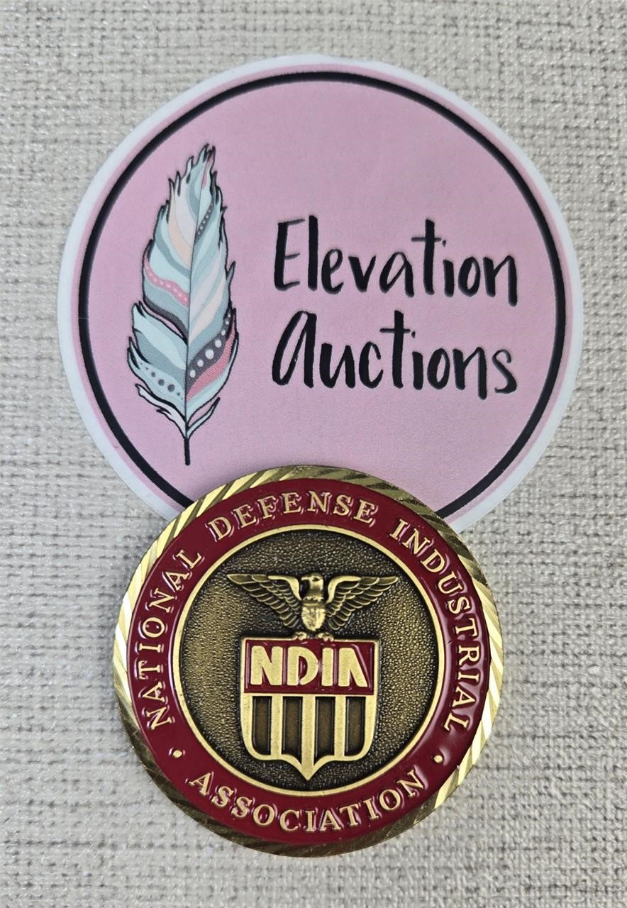 NDIA National Defense Challenge Coin