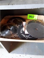 FLAT OF MISC. SAW BLADES