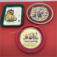 (3) Campbell's trays 1993 -1994