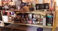 Shop Work Bench with Contents