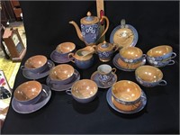 (24) Pieces Japanese Luster China