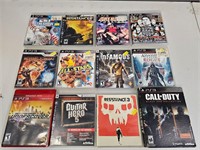 12 Ps3 Game Lot