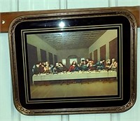 2 WALL PICTURES INCLUDINNG THE "LAST SUPPER"