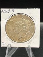 Peace Dollar 90% Silver 1922-S