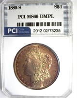 1880-S Morgan MS66 DMPL LISTS $2750