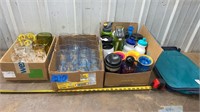 Kitchen: glasses, thermoses /water bottles, 13x9