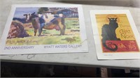 Wyatt Waters and Cat Prints