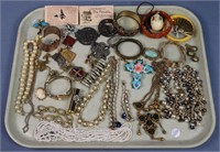 Assorted Costume Jewelry + Some Sterling