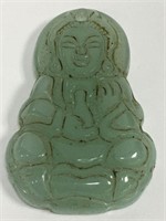 Jade Translucent  Figural Pendant