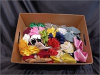 FANCY HAIR BOWS / BOX LOT / NEW