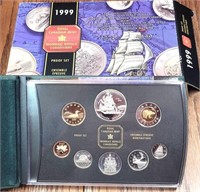 1999 RCM .925 Silver Proof Set w/ 6 Sterling Coins