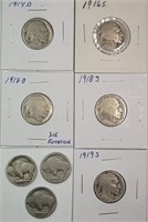 USA Pre-1920 Buffalo Nickels