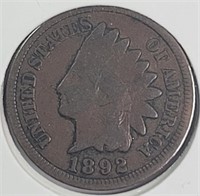 USA 1892 Indian Head Cent