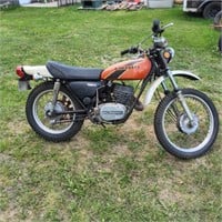YD Kawasaski  250 Motorcycle 1975 Super orignal