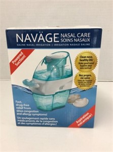 navage saline nasal irrigation machine