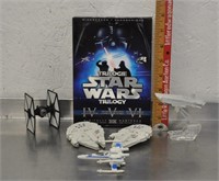 Star Wars Trilogy DVDs, ships