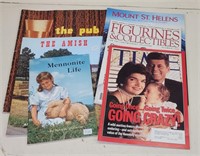 Vintage Magazines - Time w/JFK Cover, Mennonite Li