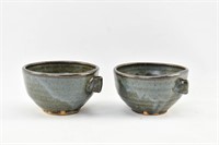 Pair Warren Mackenzie Studio Pottery Bowls