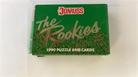 1990 DonRuss The Rookies Puzzle & Card Box