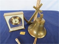brass Schweppes bar bell (heavy) &
