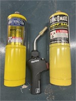 Mag-Torch & 2 torch fuel cylinders