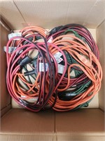Box Lot of Miscellaneous Extension Cords