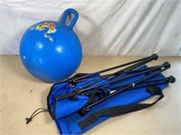 bag chair & toy bounce ball
